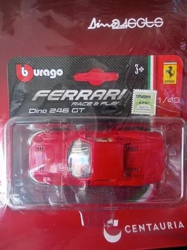 Dino 246 Gt- Burago - Colección Clarín Ferrari N°9