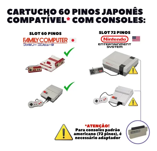 Ninja Jajamaru Kun Original Nes Nintendinho Famicom 60 Pinos
