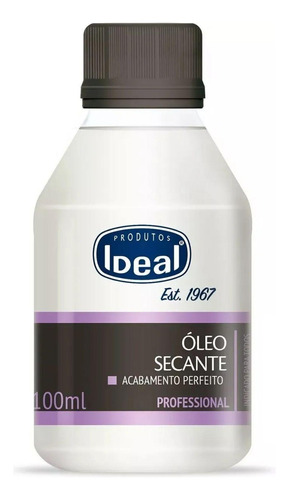 Óleo Secante 100ml Ideal