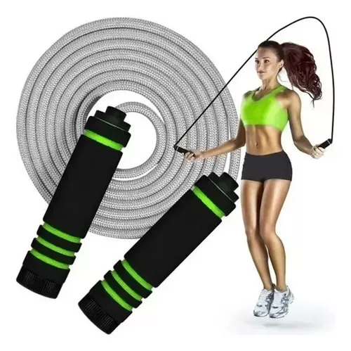 Cuerda para saltar ajustable corda de pular, cardio, academia