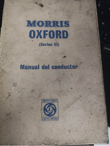 Manual De Propietario Morris Oxford 6 Original Impreso 