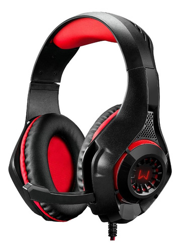 Headset Warrior Rama Gamer Usb P2 Led Ph219