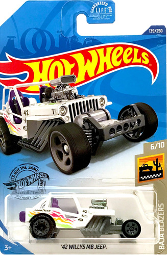 Jeep Willys Mb 1942 Custom Hot Wheels