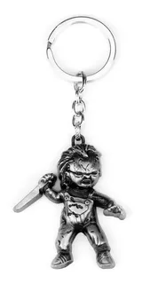 Llavero De Metal Figura De Chucky