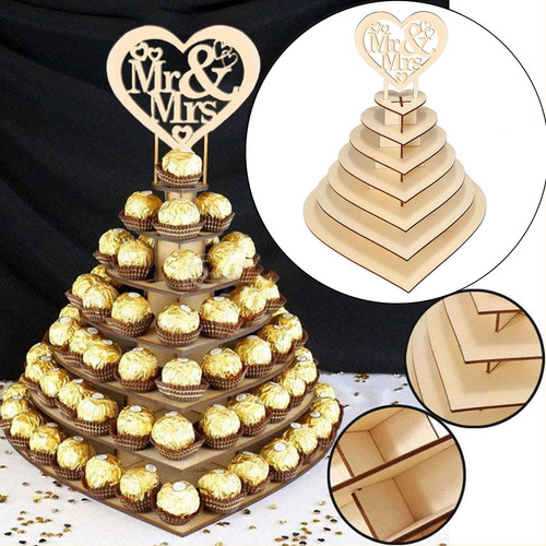 Postre Display Stand Holder Candy Cupcake Snacks Rack Para