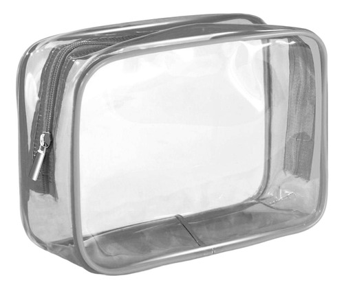 2 Bolsa De Cosméticos Transparente Organizador Bolsa De