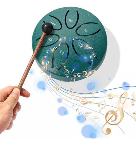 ~ Tambor Ethereal Drum Christmas Handpan, Tambor De Regalo