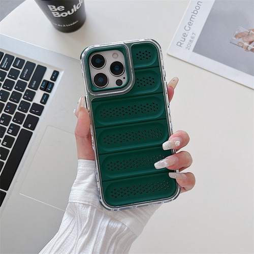 Funda Para iPhone Tres Piezas Alta Calidad 360 Uso Rudo 3 En 1 Disipación De Calor