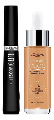 Tinted Serum Medium 5-6 + Mascara Telescopic Lift L´oréal