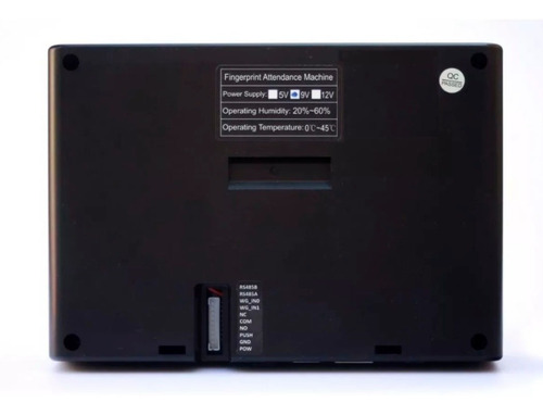 Imagen 9 de 10 de Reloj Cronos Hh59s Huella Control Horario Asistencia Accesos