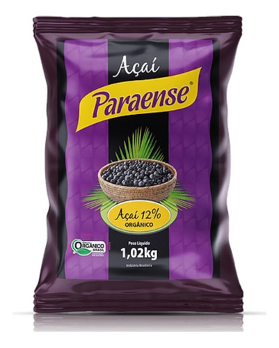 Acaí Paraense 12% Organico