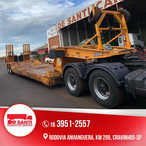 Carreta Prancha Randon 2 Eixos 2012 (pescoço Removivel)