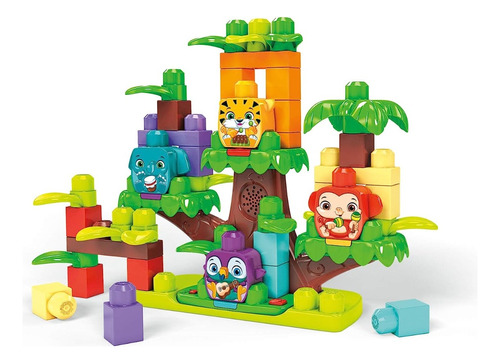 La Casa Del Árbol De La Jungla De Mega Bloks