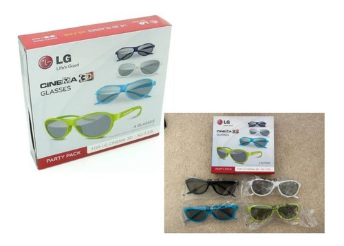 Lentes Cinema 3d LG