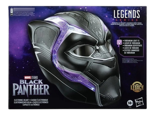 Casco Electronico Black Panther Marvel Legends