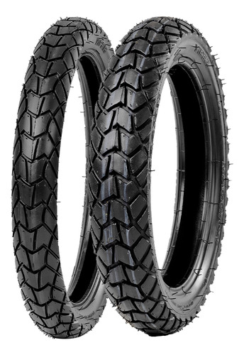 Jogo Pneu Moto Maggion Viper 90/90-19 52t + 110/90-17 60t Tt