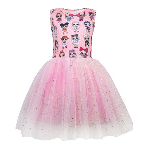 Lol Sorpresa Vestido De Princesa Tutú De Gasa Niños Cosplay