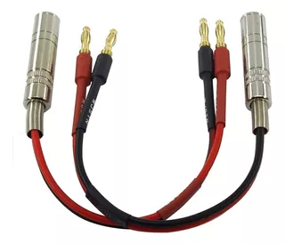 1/4 Ts To Banana Plug Speaker Cable 6.35 Mm 1/4 Female M Nnf