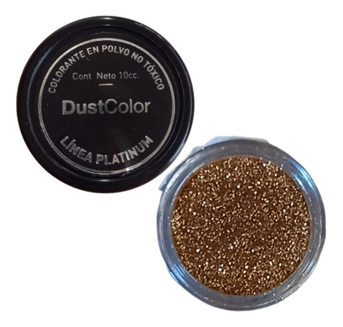 Glitter Brillantina Comestible Bronce Dustcolor Repostería