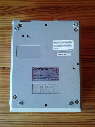 Antigua Contestadora Panasonic Para 2 Cassettes