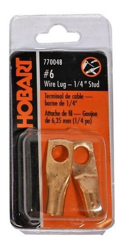 Hobart 770048 Wire Size 6 - Stud Size 1/4-inch Cable And Wir