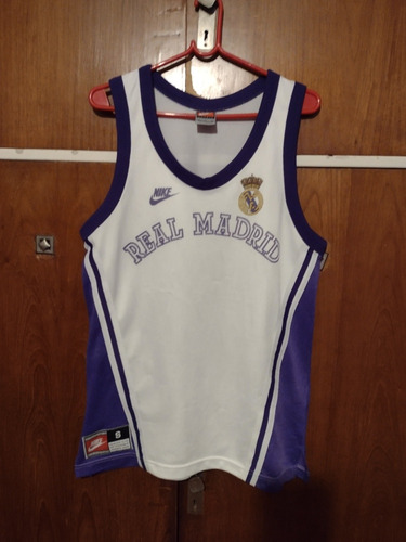 Camiseta De Básquet Del Real Madrid 1996/97