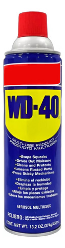 Lubricante Multiusos Aflojatodo Limpia Wd-40 374g/458ml