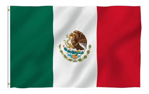 México Bandera Para Restaurantes, Mxmei-001, 93x150 Cm, Tela