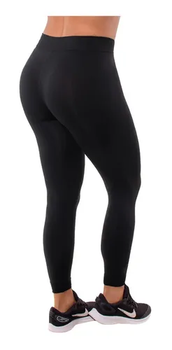 Calça Legging Lupo Underwear Warm Feminina Preta - FutFanatics