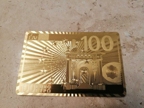Cartas Naipes Dorados Impermeables Elegantes Para Jugar