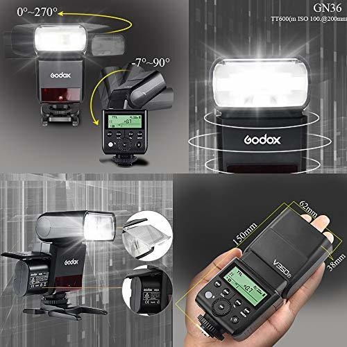 Flash Godox V350s Ttl 2.4g 1/8000s Hss Para Sony -negro