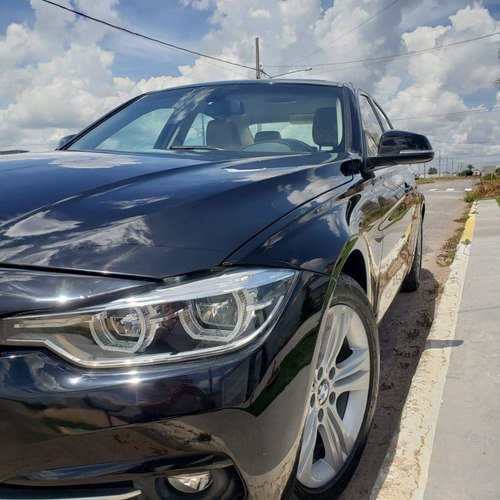 Bmw 320i Flex 2017/17 Preta 50mil Km