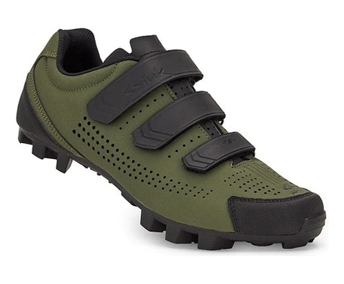 Zapatilla Ciclismo Mtb Spiuk Splash Khaki/negro