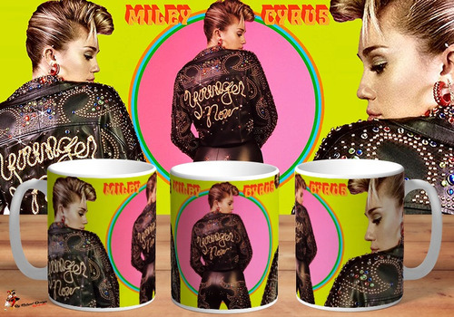 Taza Miley Cyrus Younger Now Fans Art 01