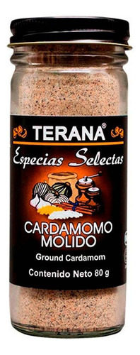 3 Pza Cardamomo Terana Especias Selectas Molido 80 G