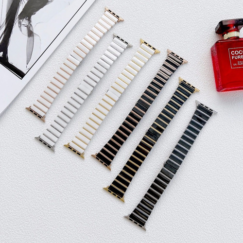 Imagen 3 de 3 de Malla Metalica Premium Para Apple Watch 38/40/41 42/44/45