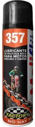 Lubricante Cadena Moliflu 357 Seco Off Road 400 Ml 