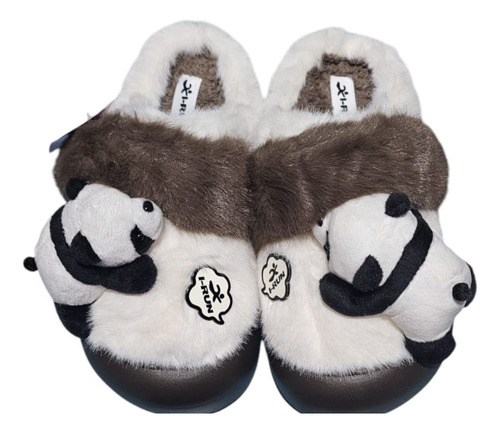 Pantufla Juvenil Pelo Sintetico Confort