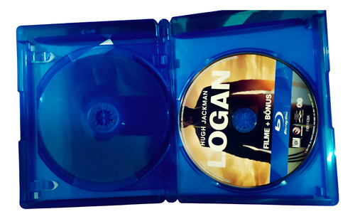 Logan - Blu-ray Duplo Com A Versão Logan Noir Raríssima