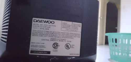 Imagen 2 de 6 de Tv Daewoo 14 20 29