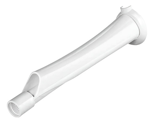 Braço Cano Chuveiro 30cm 1/2 Lorenzetti Esconde-fios Branco