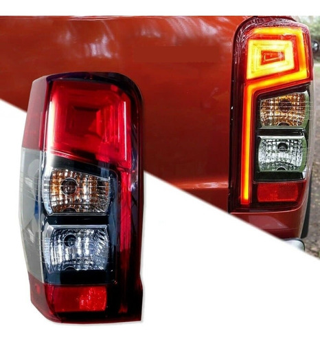 Farol Led Trasero Mitsubishi L200 Dakar Hp 2019-2023  