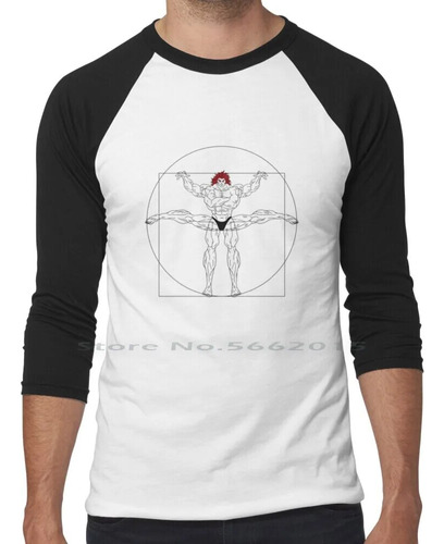 Camiseta Manga De Anime De Algodón Con Forma De Ogro Inverti