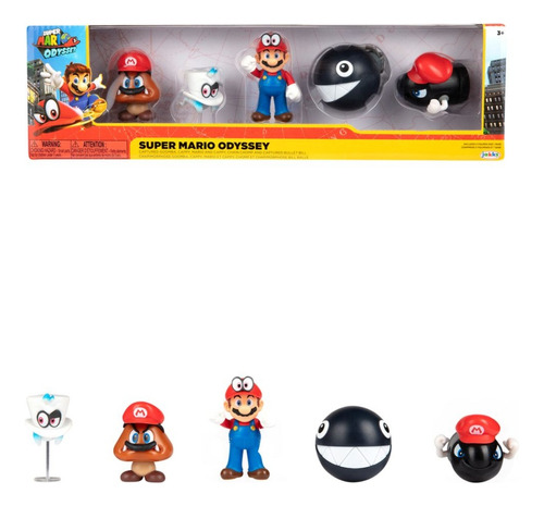 Figuras Súper Mario Bros Odyssey Original 