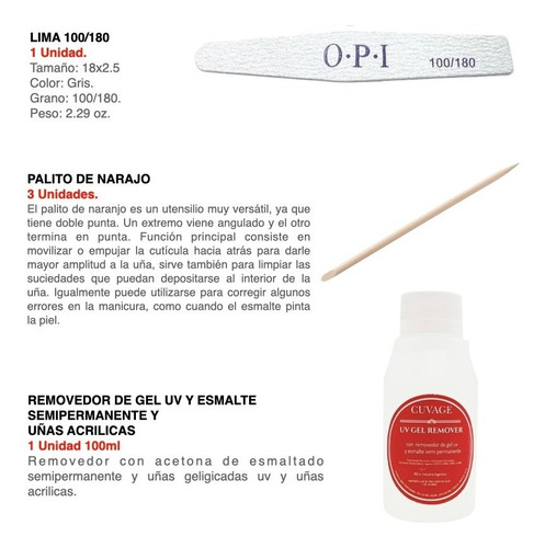 Imagen 7 de 10 de Kit Inicial X 15u. Tejar Manicuria Semipermanente Led/ Uv