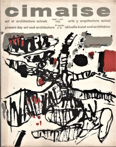 Revista / Cimaise N° 61 - Arte 1962: Giacometti - Manessier 