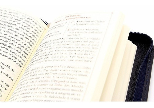 Livro De Orações Diversas - Preces Latim C/ Capa Couro
