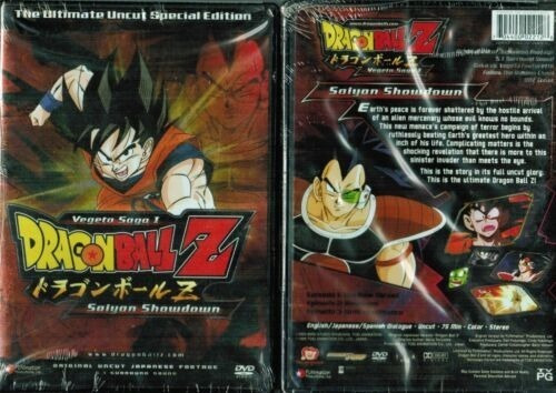 Imagen 1 de 1 de Dvd Dragon Ball Z,  Vegeta Saga I, 1, 2, 3 Latino/ingl/jap