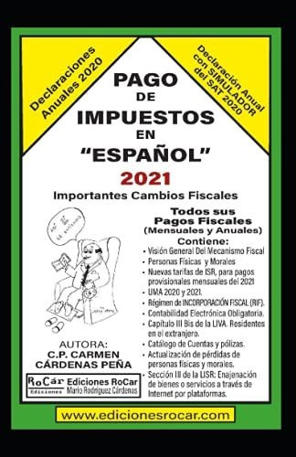 Libro : Pago De Impuestos En Español 2021 Libro 2021....