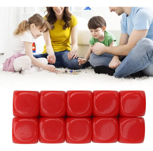 Alomejor Juego De Dados En Blanco De 30 Piezas, Cubos De Esq